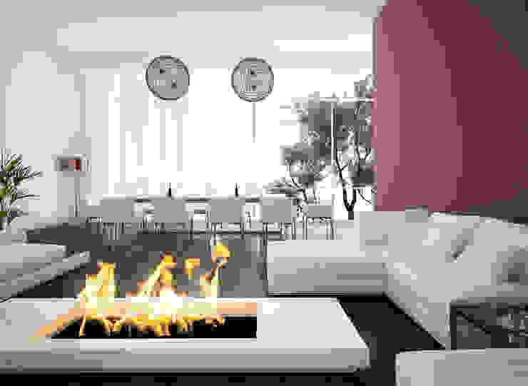 15 salas con chimeneas ¡espectaculares! | homify