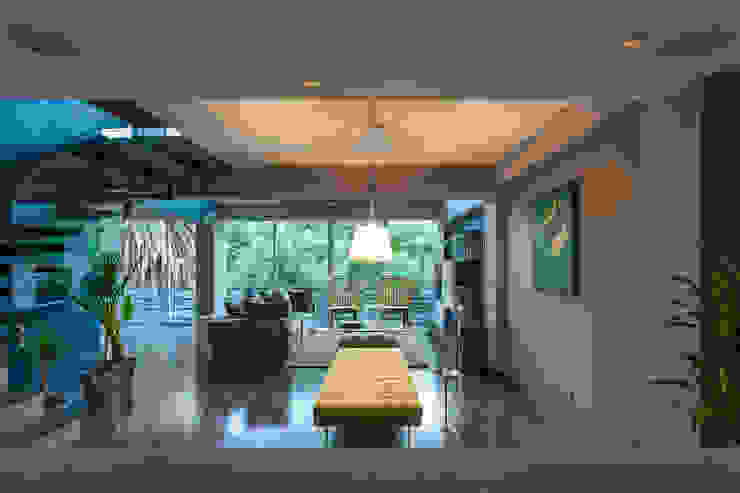 MAAD arquitectura y diseño Eclectische gangen, hallen & trappenhuizen