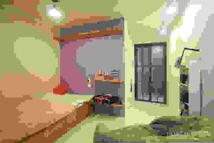 아기자기한 15평 싱글하우스 , 홍예디자인 홍예디자인 Modern Bedroom