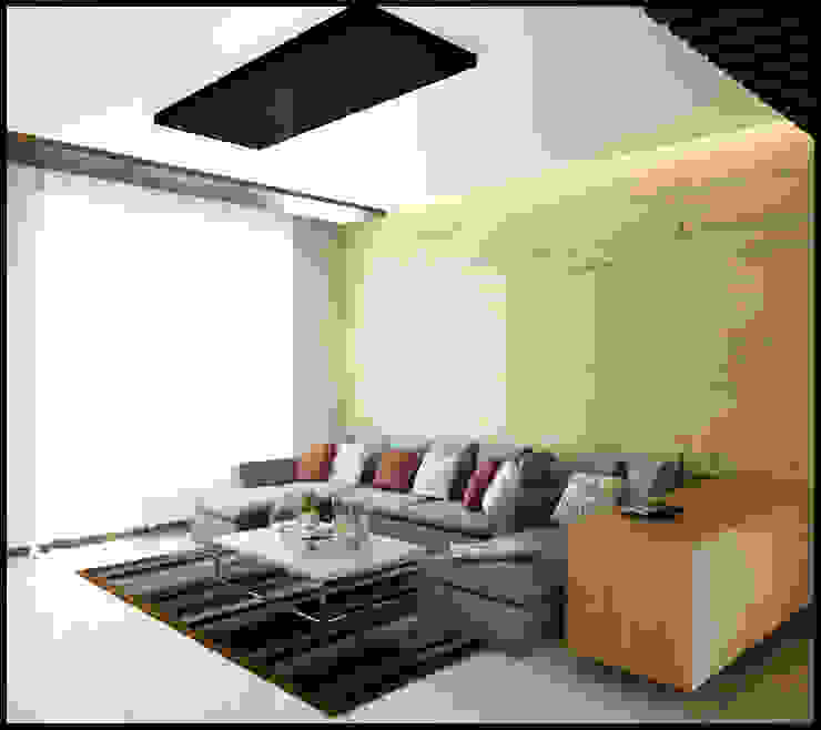 Singh Residence Space Interface Modern living room