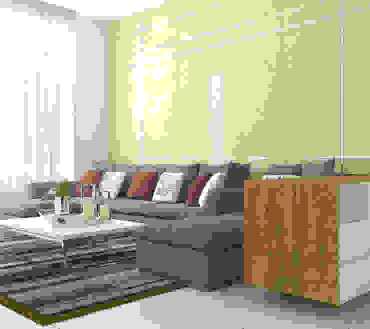 Singh Residence Space Interface Modern living room