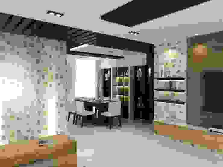 Singh Residence Space Interface Modern dining room