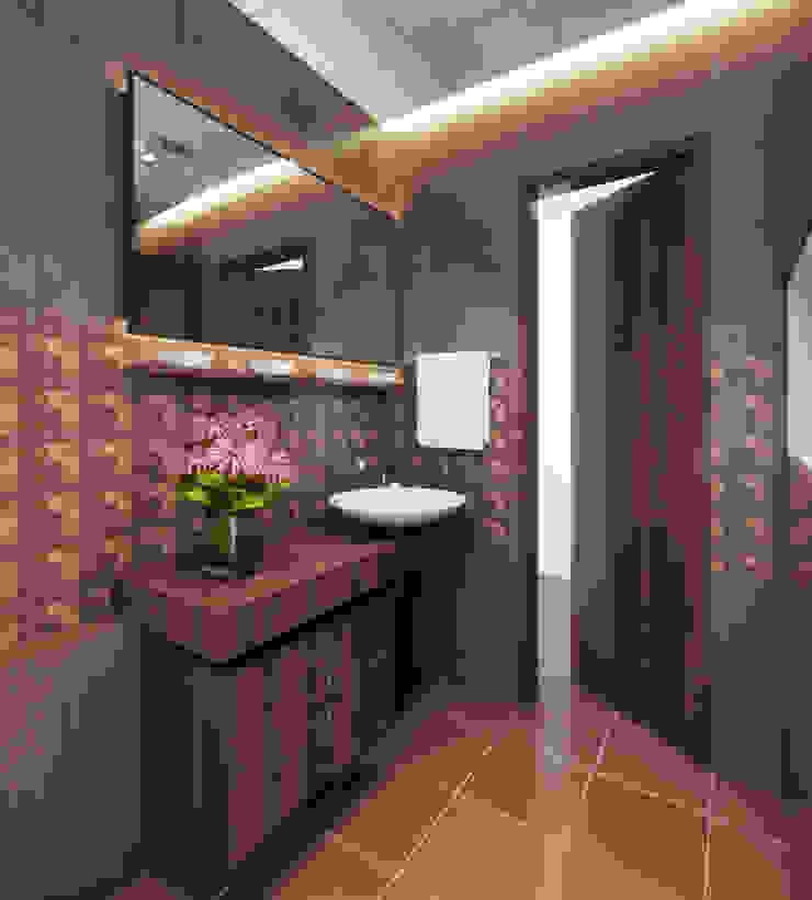 Singh Residence Space Interface Modern bathroom