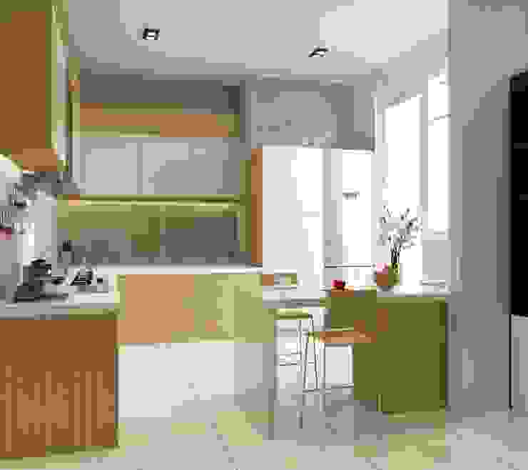 Singh Residence Space Interface Modern kitchen