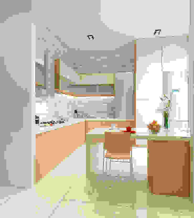Singh Residence Space Interface Modern kitchen
