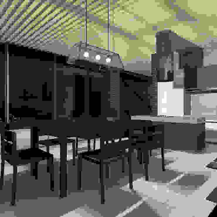 CHM architect Minimalist dining room