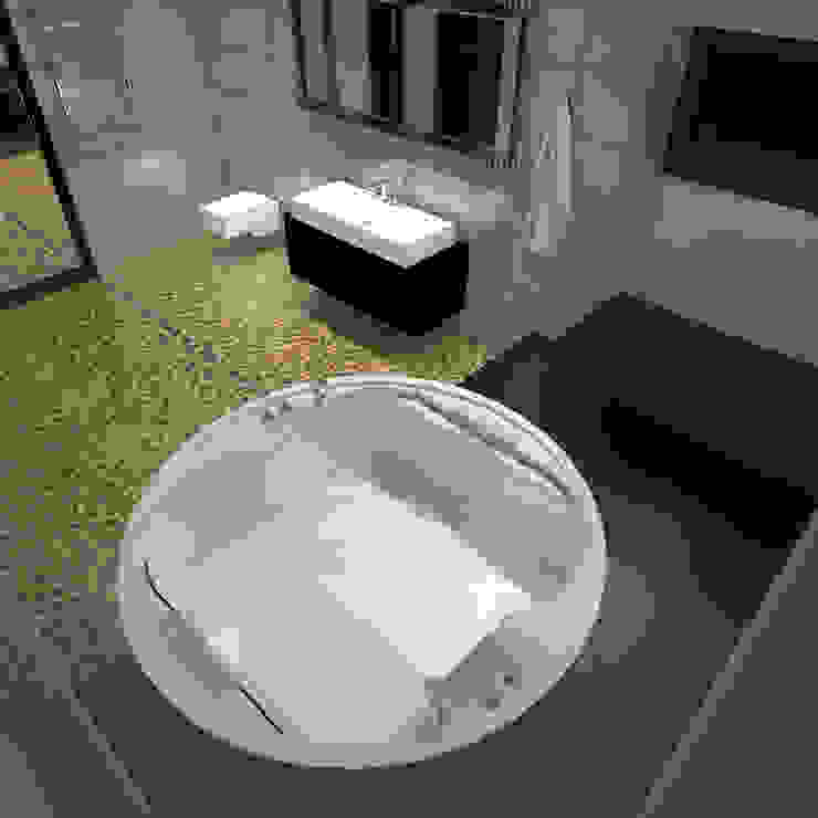 CHM architect Minimalist style bathroom