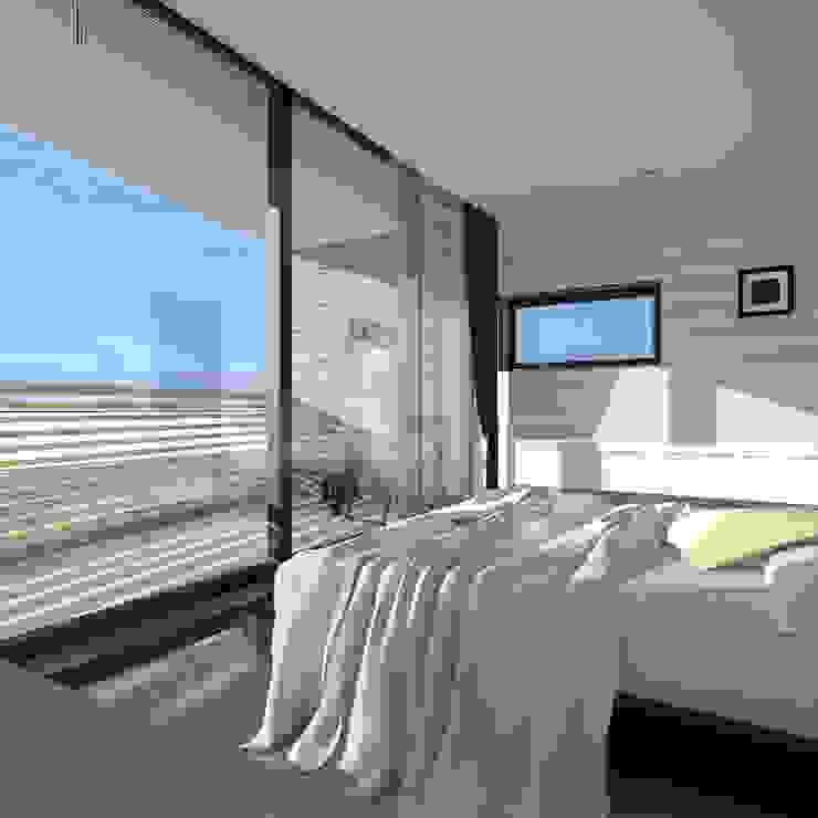 CHM architect Minimalist bedroom