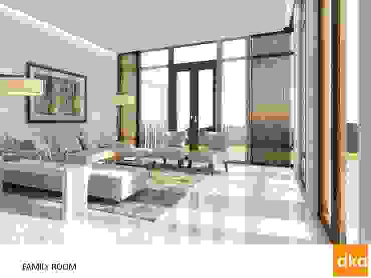 Poddar residence Dutta Kannan Partners Modern living room
