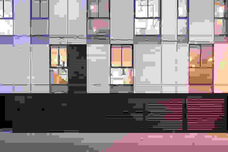 Tadeo 27 Proyecto.Cafeina Industriële gangen, hallen & trappenhuizen Glas Wit