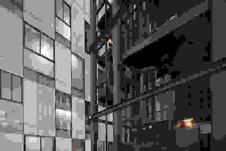 Tadeo 26 Proyecto.Cafeina Industriële gangen, hallen & trappenhuizen Glas Wit