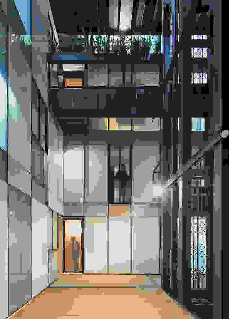 Tadeo 19 Proyecto.Cafeina Industriële huizen Glas Wit