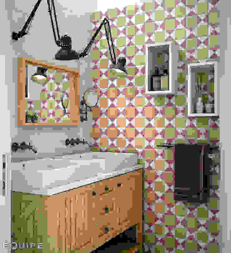 Caprice DECO Chess Colours 20x20 Baños mediterráneos de Equipe Ceramicas Mediterráneo