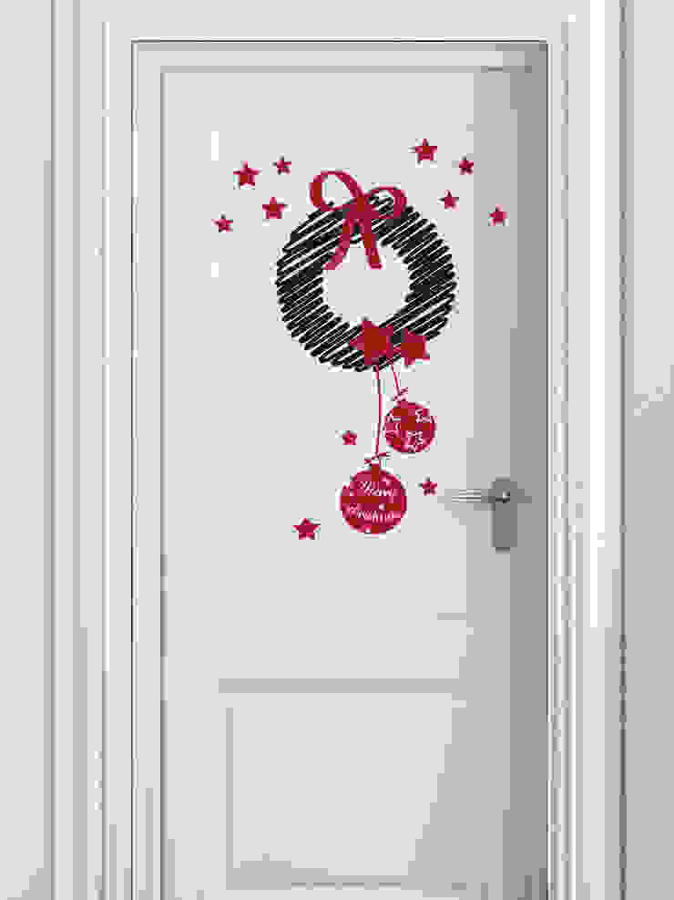 Weihnachten steht vor der Tür..., jamsstyle jamsstyle Eklektyczne okna i drzwi