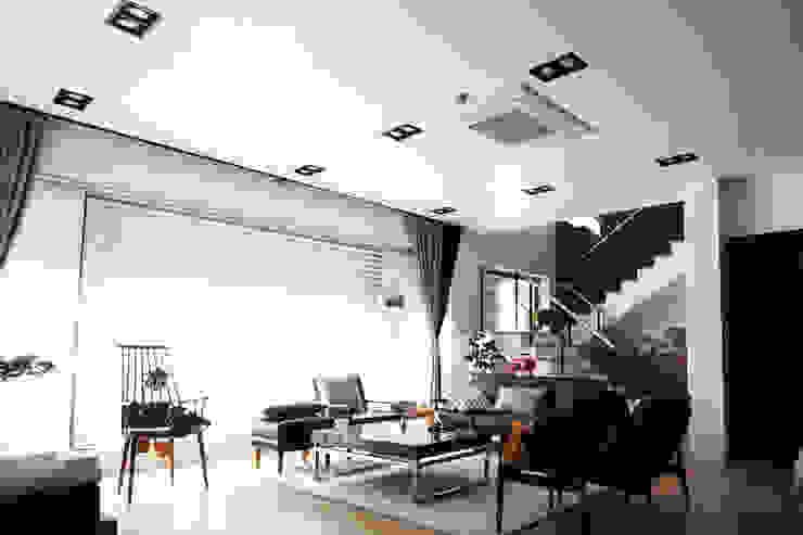 SHIN DESIGN LAB 신디자인랩 Moderne woonkamers