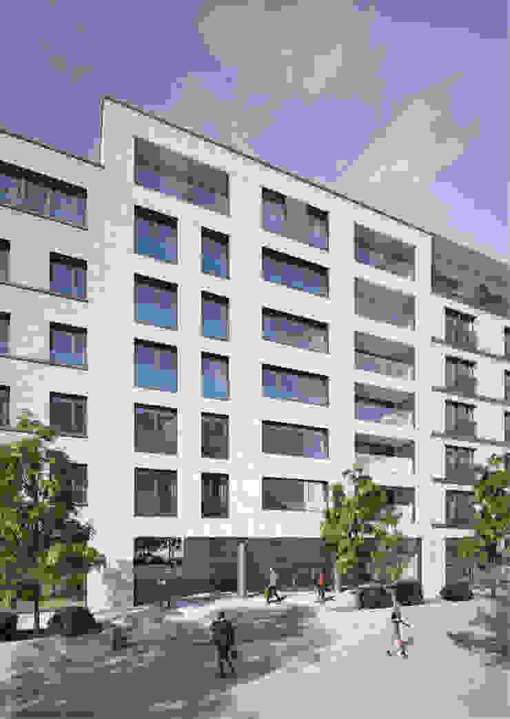 Wohn- und Geschäftsgebäude in Luxemburg winhard 3D Moderne Häuser