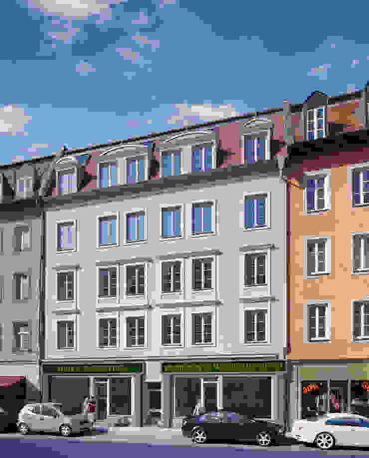 Altbausanierung in München winhard 3D Klassische Häuser