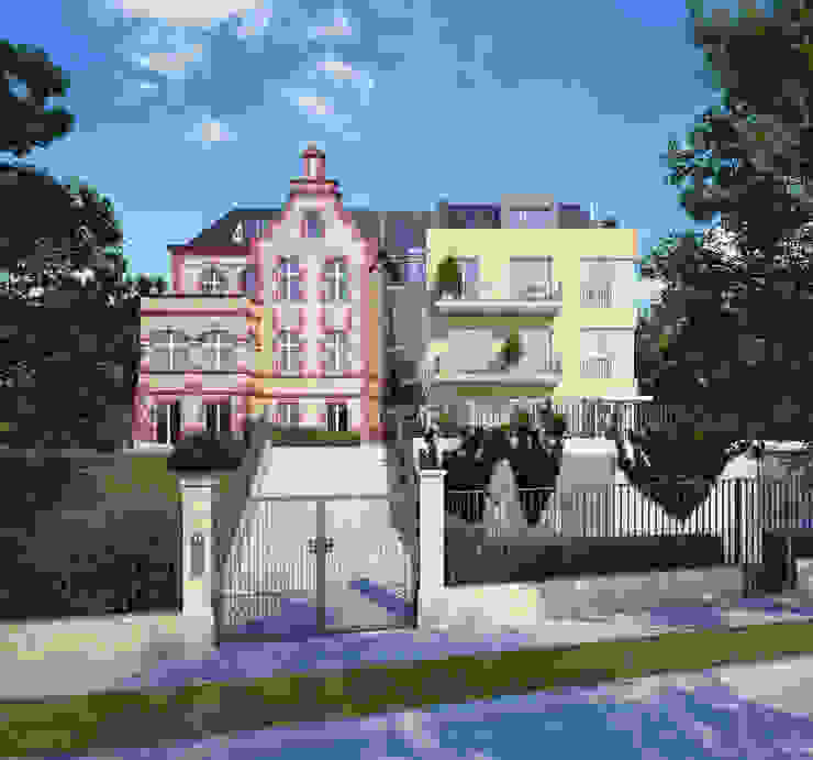 Anbau Wohnhaus bei Berlin winhard 3D Moderne Häuser