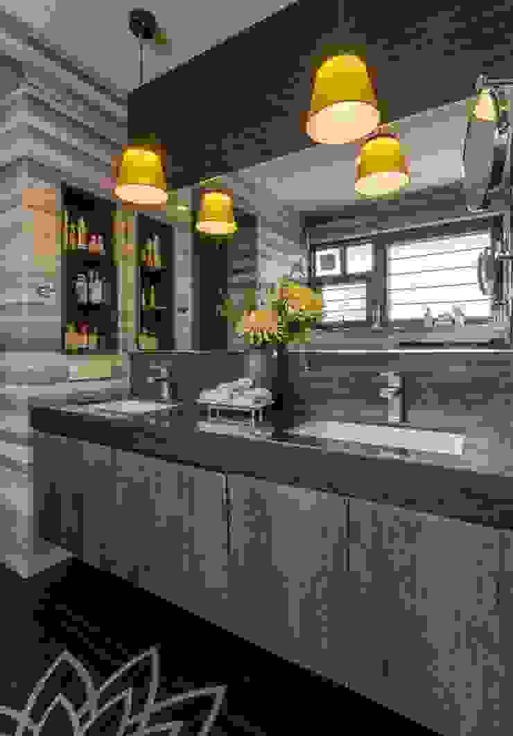 In-situ Design Modern style bathrooms