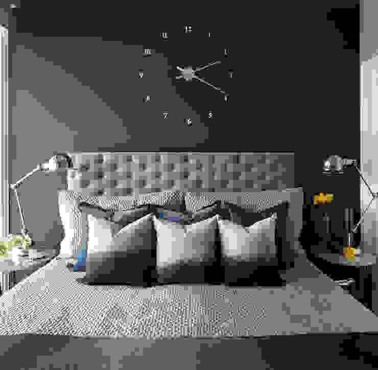 Appaprtement, 2013, ANNA DUVAL ANNA DUVAL Chambre moderne Bleu Un meuble,Imeuble,Cadre de l&#39;image,Léger,Confort,Le noir,Rectangle,Plante,Violet,Éclairage