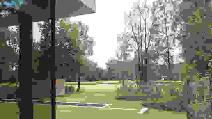 house JV-K Niko Wauters architecten bvba Minimalist style garden