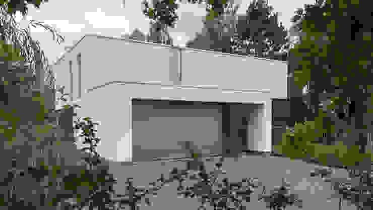house JV-K Niko Wauters architecten bvba Minimalist style garden
