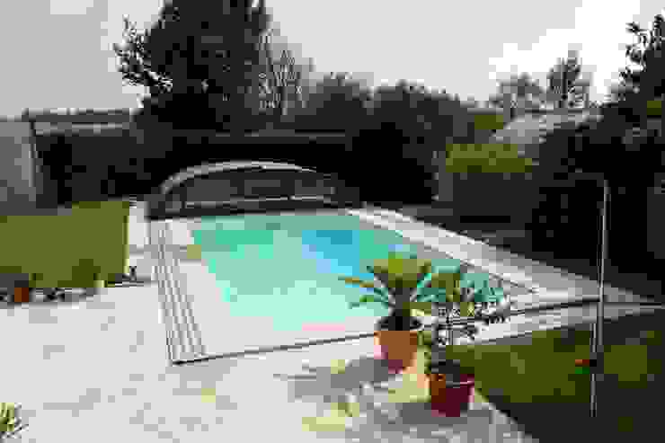 Foliebecken Sand pearl FKB Schwimmbadtechnik Kolam Renang Modern