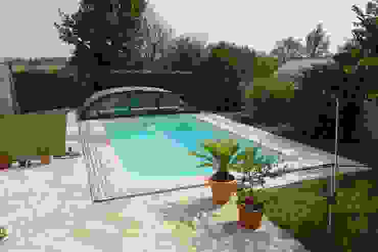 Foliebecken Sand pearl FKB Schwimmbadtechnik Kolam Renang Modern