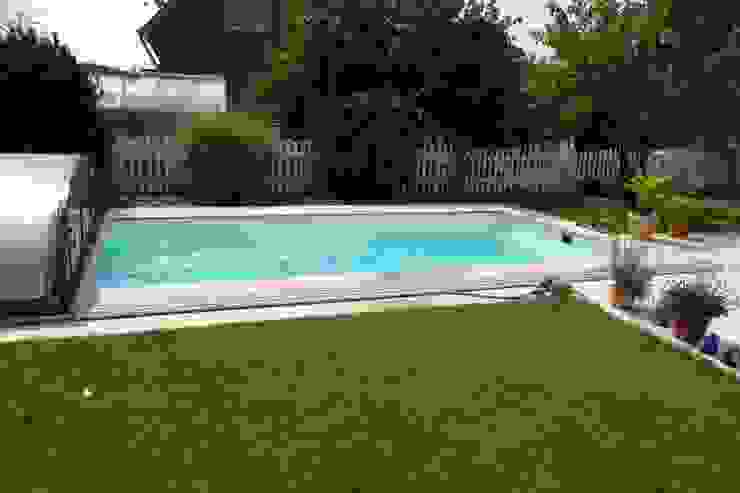 Foliebecken Sand pearl FKB Schwimmbadtechnik Kolam Renang Modern