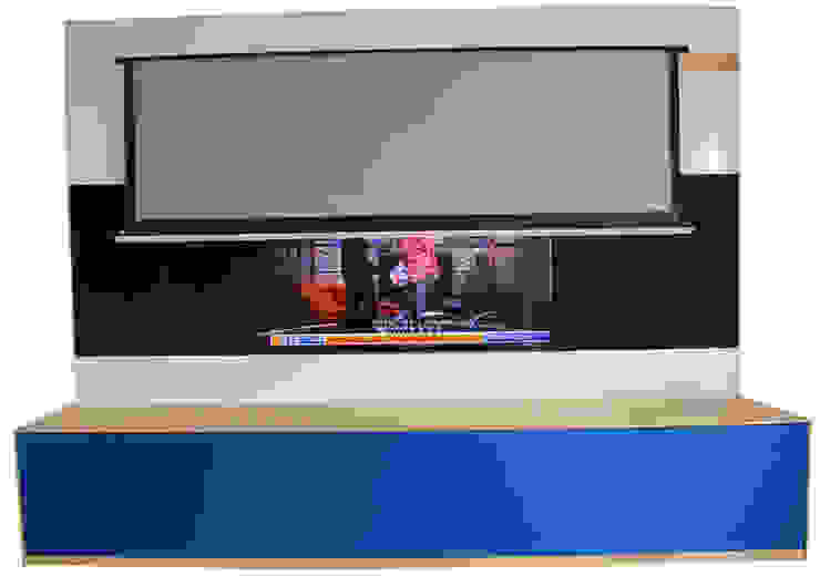 Mediawand Tv Und Leinwand Von Schreinerei Mobel Holzsport