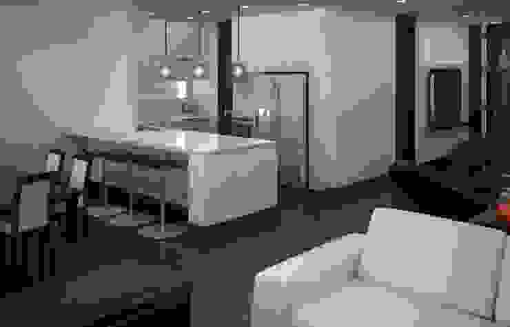 Casa Bifamiliar OM ARQUITECTURA & SERVICIOS S.A.S Salas de estilo clásico