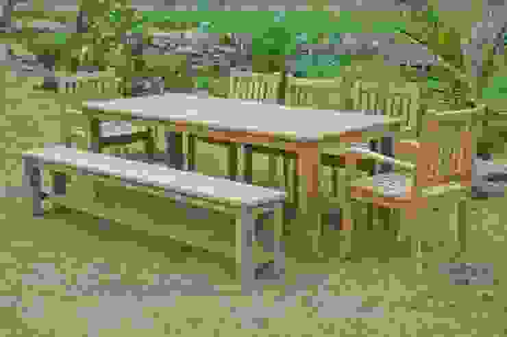 Gartentisch 240x100cm Mit 5 Beaufort Stuhle Und Bank Von