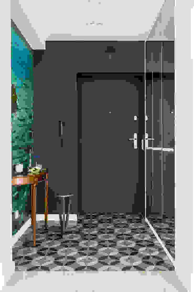 homify Moderner Flur, Diele & Treppenhaus Schwarz