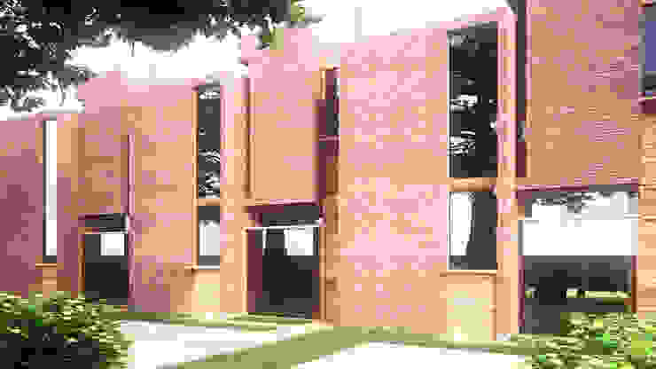 Town House, Odart Graterol Arquitecto Odart Graterol Arquitecto Ausgefallene Häuser Ziegel