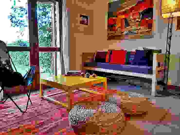 Rincón renovado!, Estudio 17.30 Estudio 17.30 Ruang Keluarga Gaya Eklektik