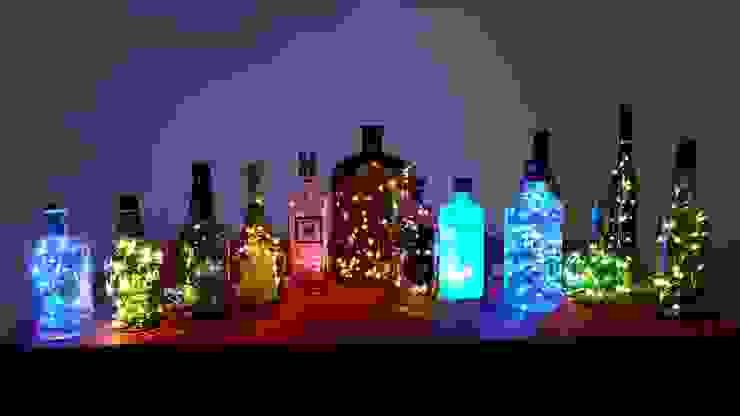 Ambiente LED Flaschen Deko , Cocktailtumblers Cocktailtumblers Gewerbeflächen Glas Geschäftsräume & Stores