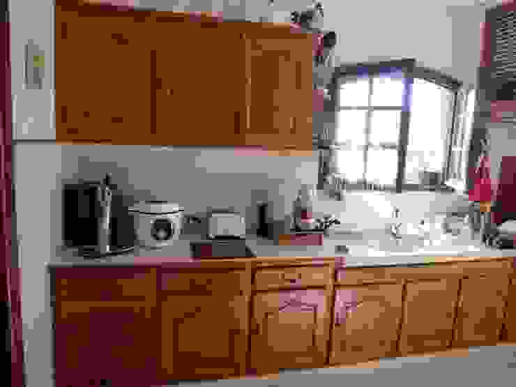 Relooking Cuisine Ancienne En Bois Sombre Par 2nd Chance Creations
