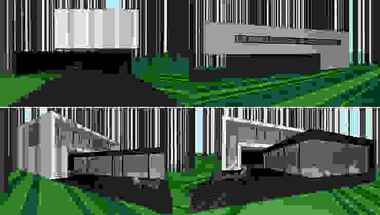 ALEXANDER ZHIDKOV ARCHITECT Minimalist houses