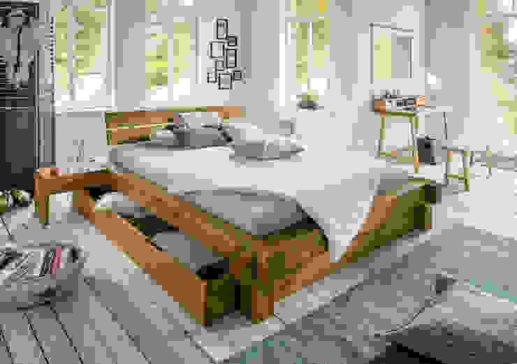 homify Rustik Yatak Odası Yataklar & Yatak Başları
