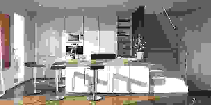 Creation Implantation Cuisine Et Salon Maison Messimy Lyon By