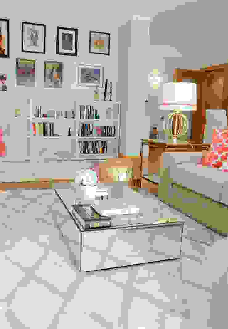 Brilho e Luz! – Decoração de sala de estar e jantar White Glam Salas de estar modernas