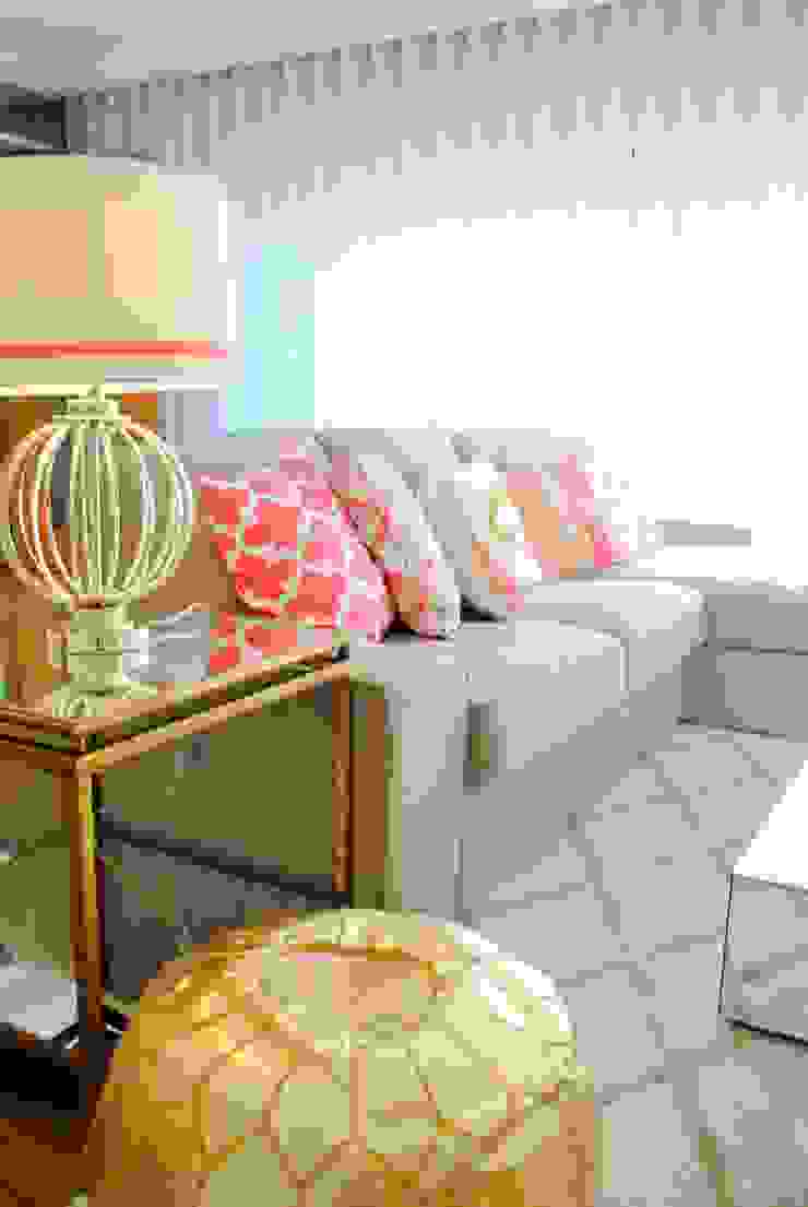 Brilho e Luz! – Decoração de sala de estar e jantar White Glam Salas de estar modernas