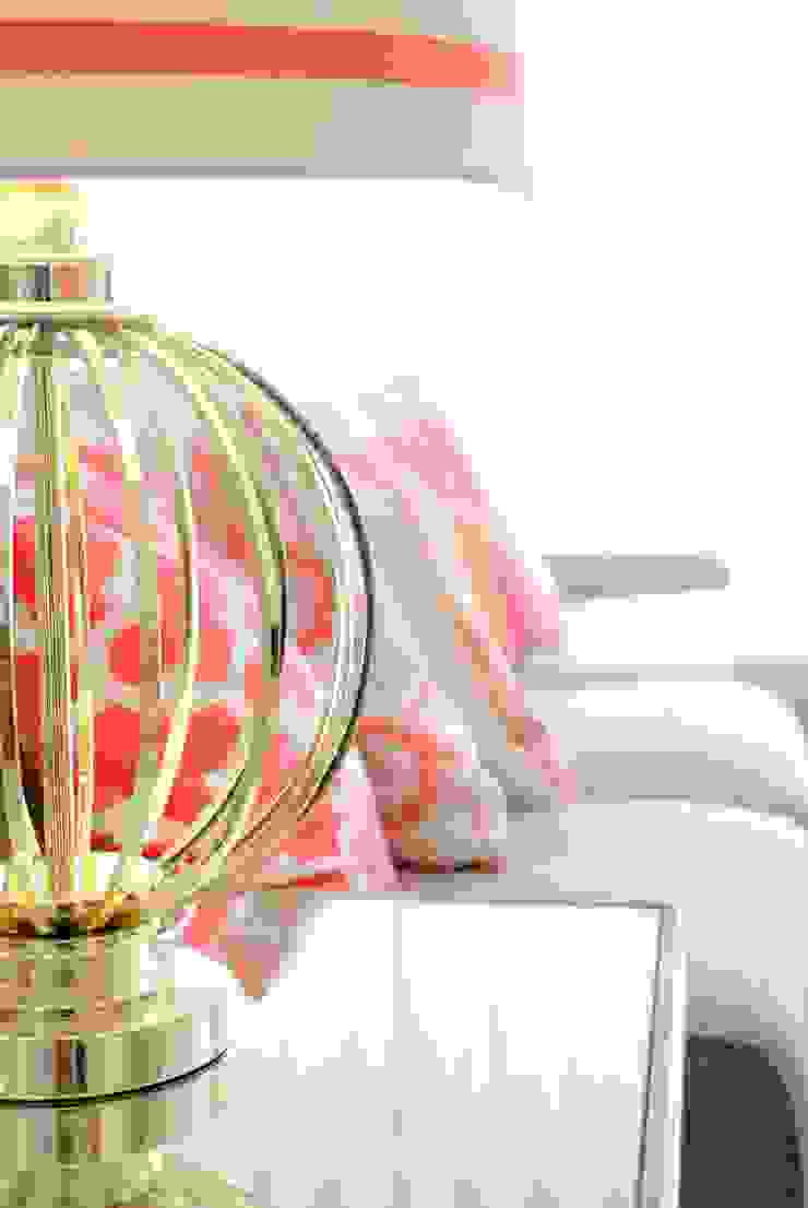 Brilho e Luz! – Decoração de sala de estar e jantar White Glam Salas de estar modernas