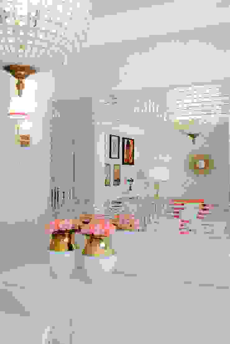 Brilho e Luz! – Decoração de sala de estar e jantar White Glam Salas de estar modernas