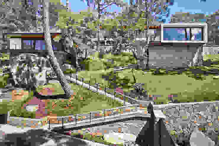 La casa en el bosque EMA Espacio Multicultural de Arquitectura Modern home