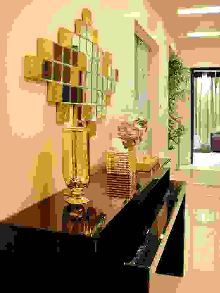 Residence Design, Sandesh Vihar H5 Interior Design Modern corridor, hallway & stairs