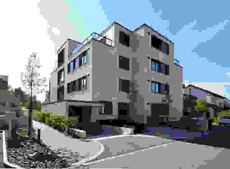 Mehrfamilienhaus Etzelstrasse 11, Einsiedeln, Fröhlich Architektur AG Fröhlich Architektur AG Дома в стиле модерн