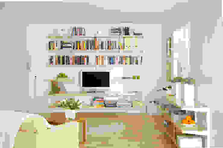 So wird Ihr Wohnzimmer zum Lieblingsplatz!, Elfa Deutschland GmbH Elfa Deutschland GmbH Living room Wood White