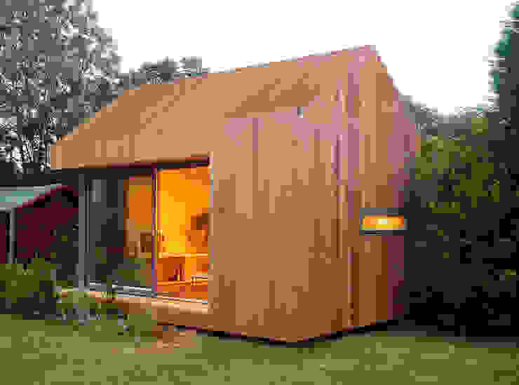 Estudios de cubierta inclinada 3, ecospace españa ecospace españa Rumah Modern Kayu Wood effect