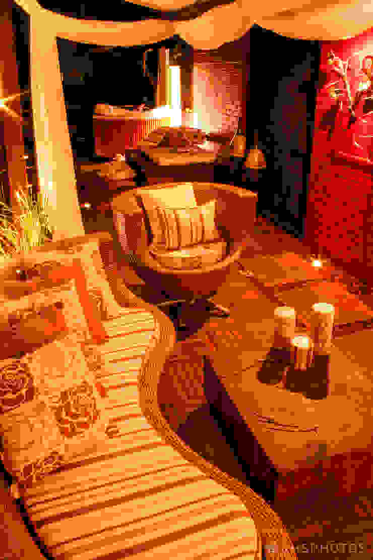 Varanda do Jovem Casal - Casa Cor 2008 Porto Alegre DecoraPhotos - RHSPhotos Espaços comerciais modernos